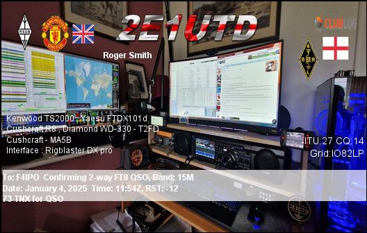 QSL de 2E1UTD