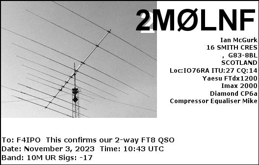 QSL de 2M0LNF