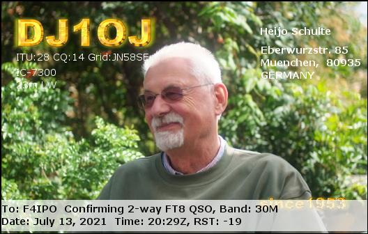 QSL de DJ1OJ