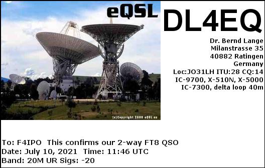 QSL de DL4EQ