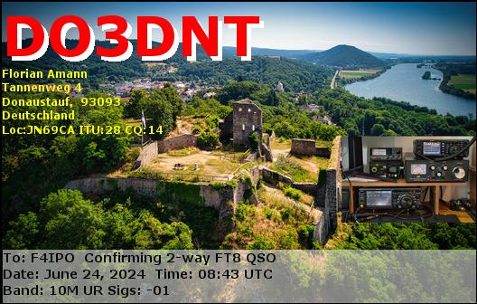 QSL de DO3DNT