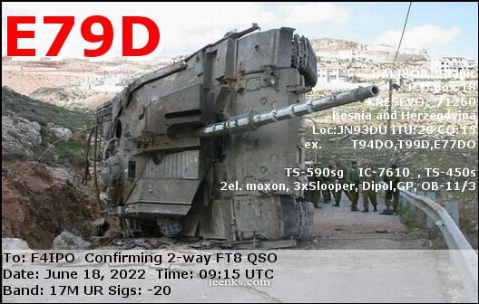 QSL de E79D