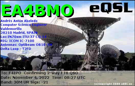 QSL de EA4BMO