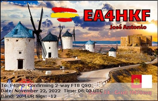 QSL de EA4HKF