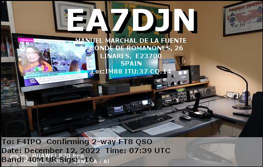 QSL de EA7DJN