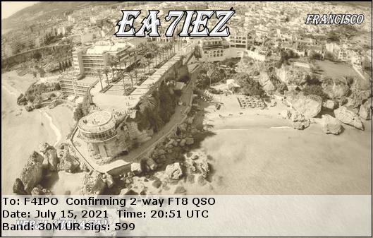 QSL de EA7IEZ