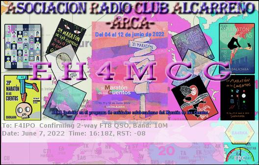 QSL de EH4MCG