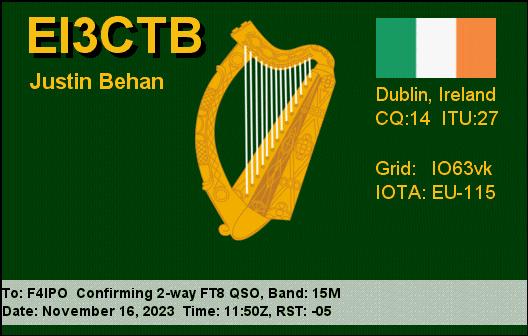 QSL de EI3CTB