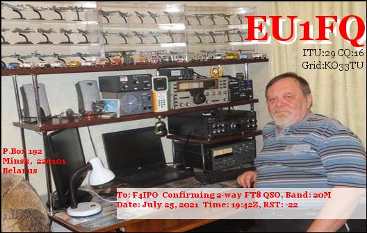 QSL de EU1FQ