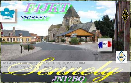 QSL de F4JKT