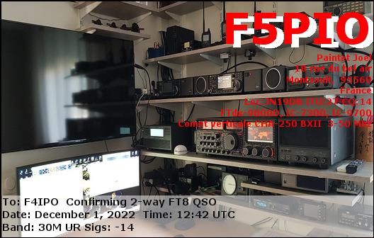 QSL de F5PIO