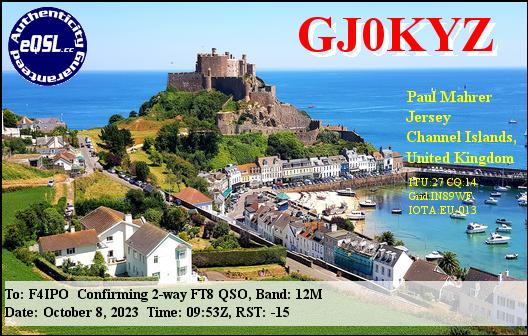 QSL de GJ0KYZ