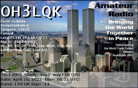 QSL de OH3LQK