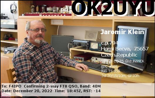 QSL de OK2UYU