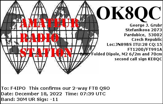 QSL de OK8QC