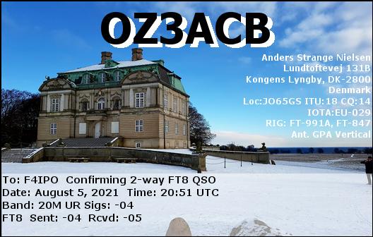 QSL de OZ3ACB