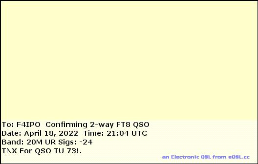 QSL de R1BGY