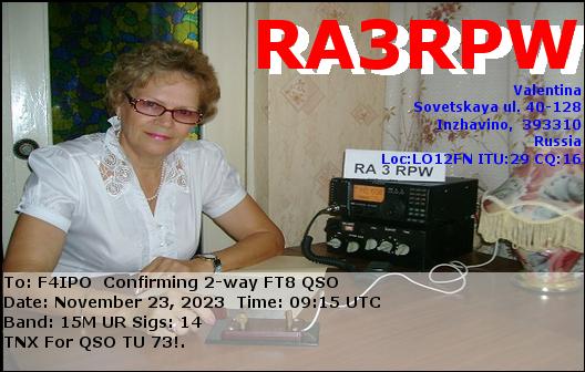 QSL de RA3RPW