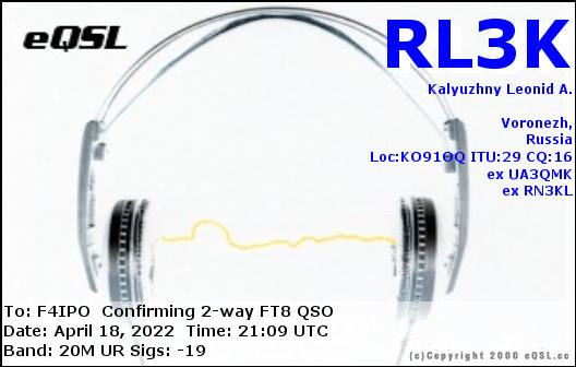 QSL de RL3K