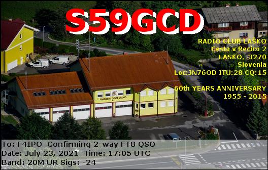 QSL de S59GCD