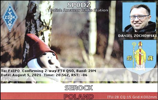 QSL de SP0DZ