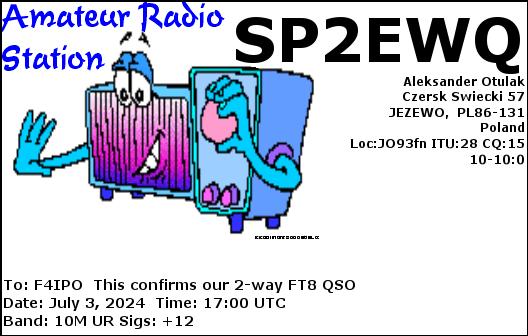 QSL de SP2EWQ