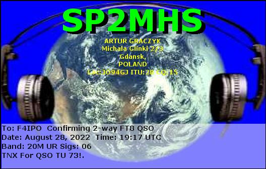 QSL de SP2MHS