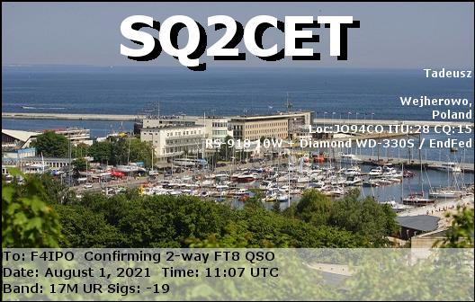 QSL de SQ2CET