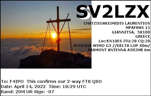 QSL de SV2LZX