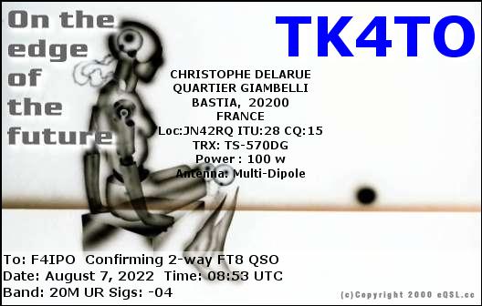 QSL de TK4TO