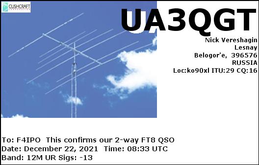 QSL de UA3QGT