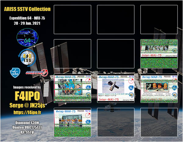 ARISS SSTV Expedition 64